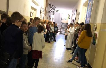Házszentelés a Marianumban