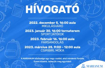 Hívogat a Marianum