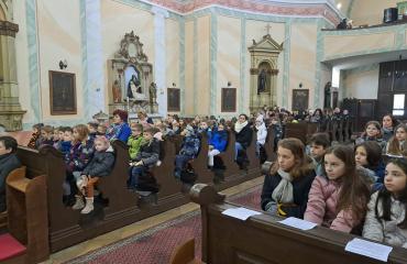 Lelki nap a felső tagozaton és gimnáziumunkban
