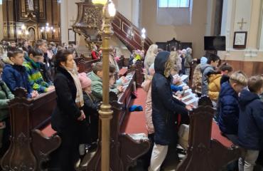 Adventi lelkinap a Marianum alsó tagozatán