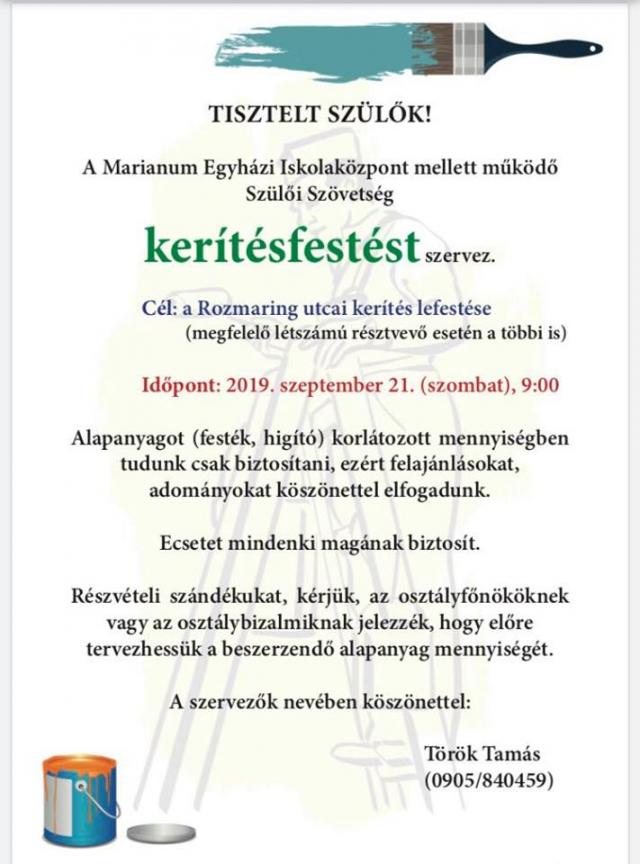 Kerítésfestés