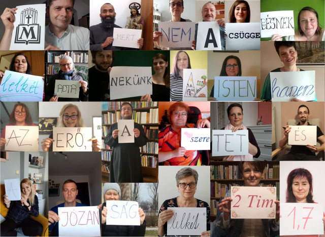 "Mert nem a csüggedés lelkét adta nekünk az Isten, hanem az erő, a szeretet és a józanság lelkét" 2Tim 1,7 "Mert nem a csüggedés lelkét adta nekünk az Isten, hanem az erő, a szeretet és a józanság lelkét" 2Tim 1,7