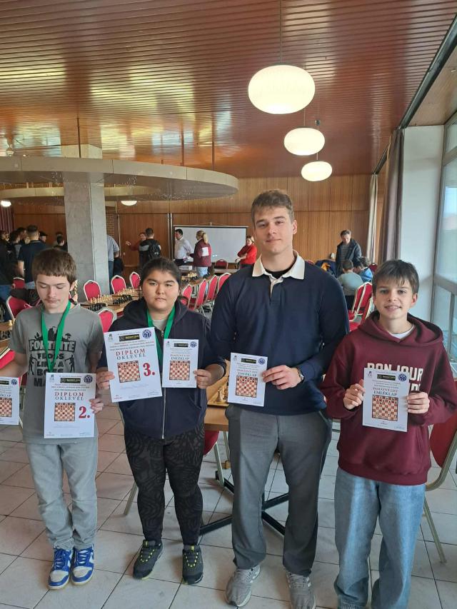 Sakkozó diákjaink sikereiről